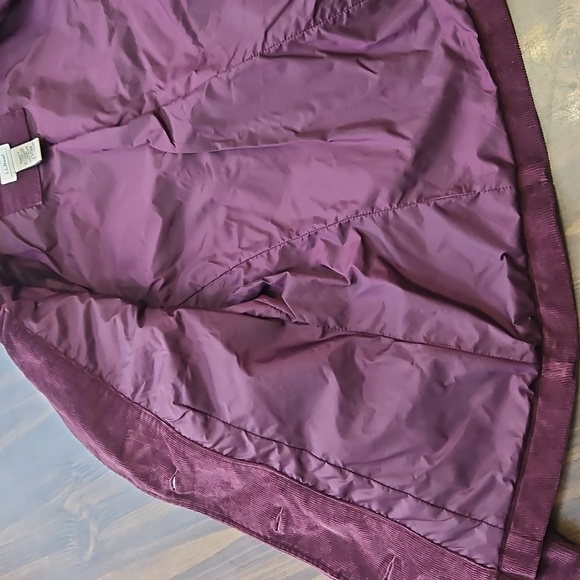 L.L. Bean Purple Corduroy Blazer with Notched Lapel - Picture 13 of 13